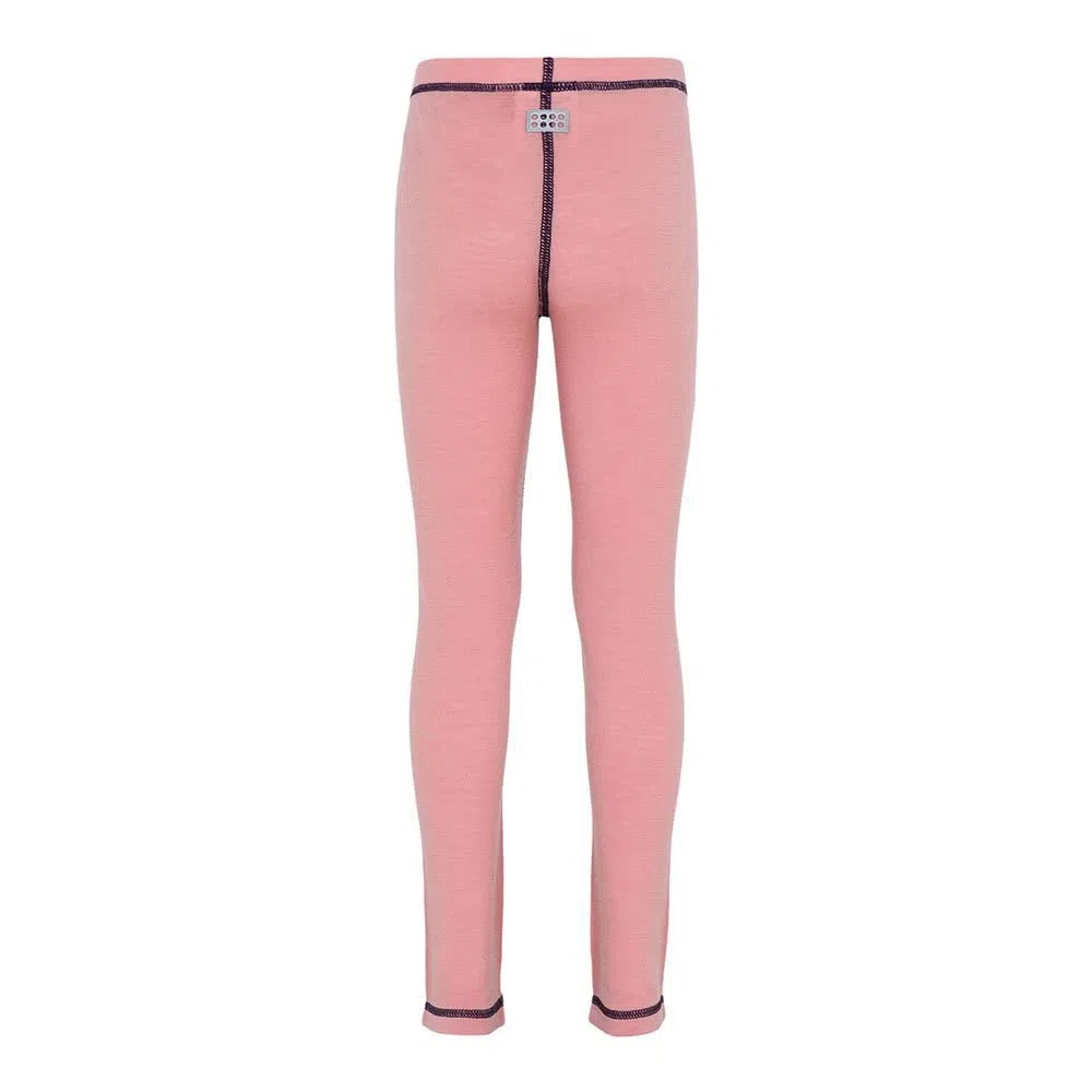 LEGO - Wear Mädchen Thermo Skiunterwäsche Hose 100% Merinowolle, Calzamaglia Termica Bambine e Ragazze