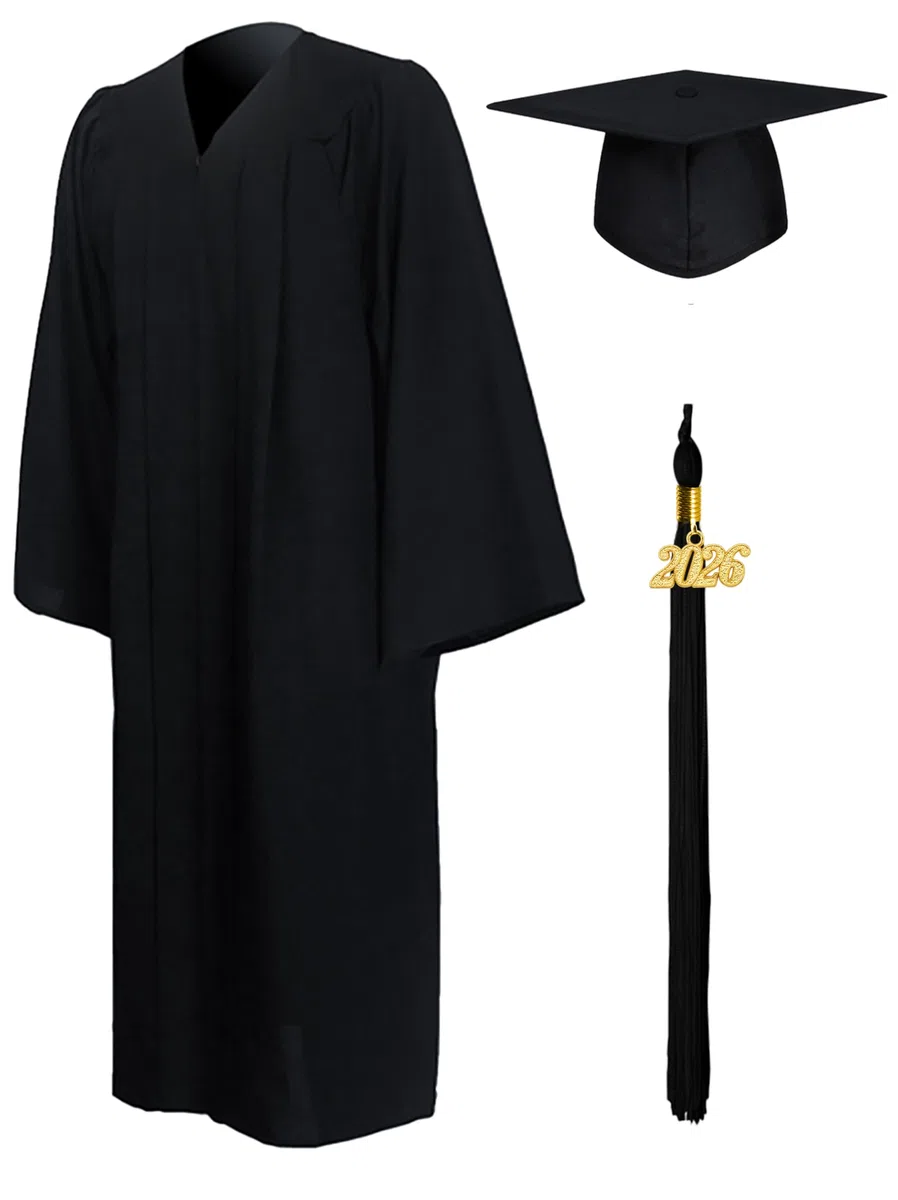 GraduationMall 2026 Toga Laurea Toga e Tocco Cappello Laurea Uomo Donna Nappa Cerimonia Universitaria Unisex 12 Colori