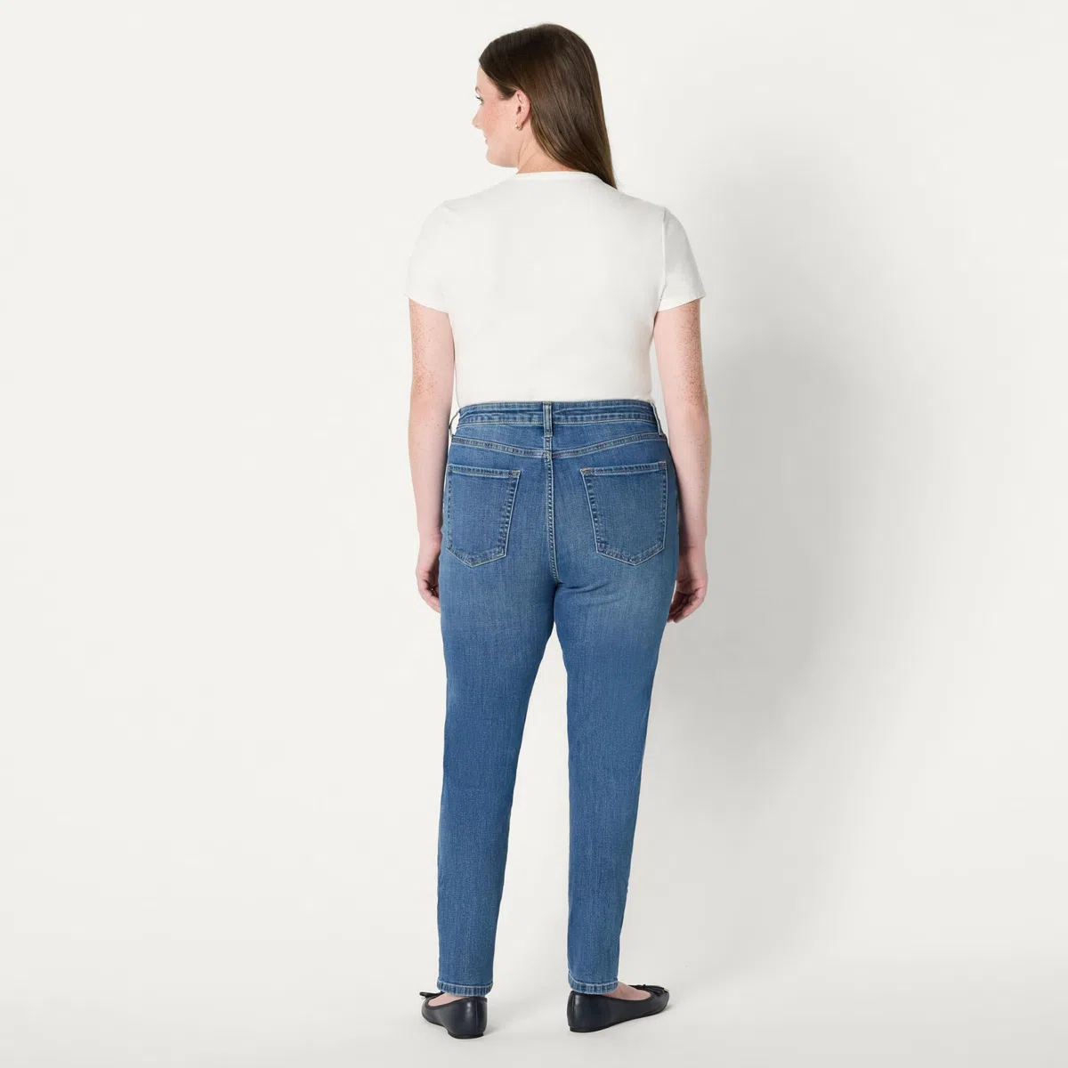 Amazon Essentials Donna Jeans Skinny Affusolati a Vita Alta