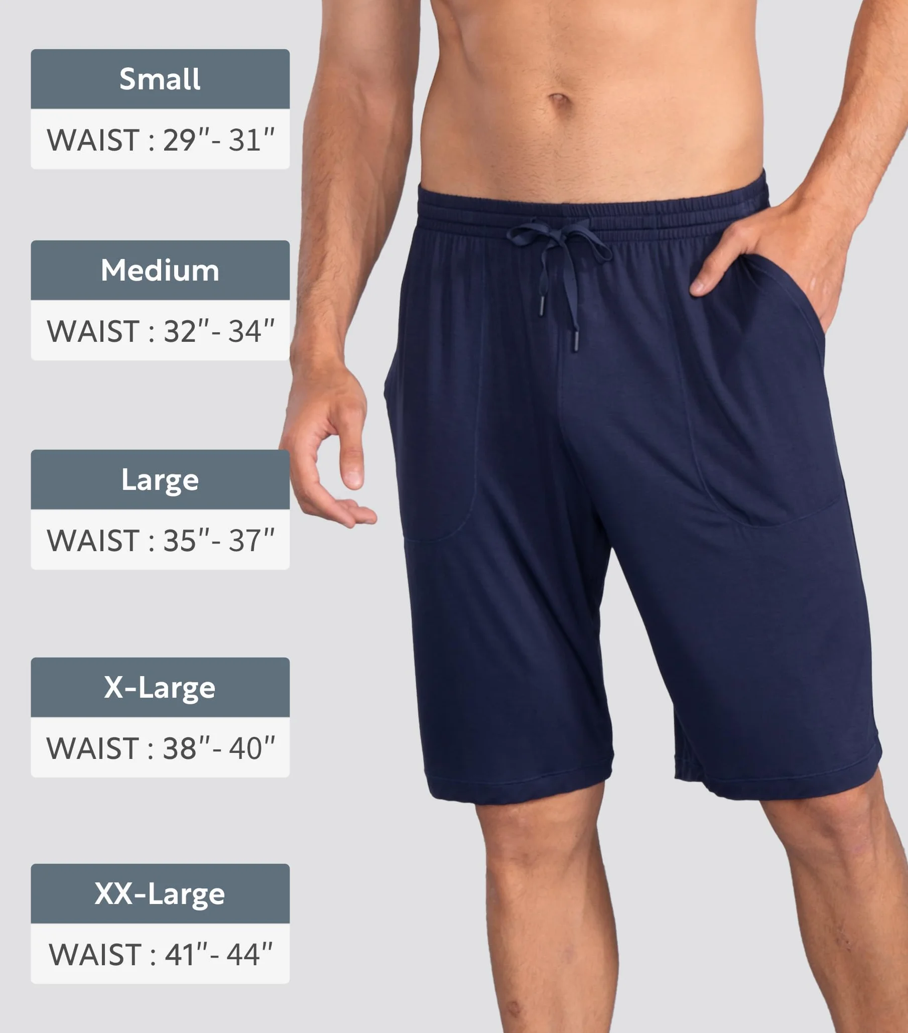 DAVID ARCHY Pigiama da Uomo 100% Cotone, Confortevole Pigiama Corto, Camicia da Notte a Due Pezzi da Uomo a Maniche Corte e Pantaloni con Tasche con Bottoni