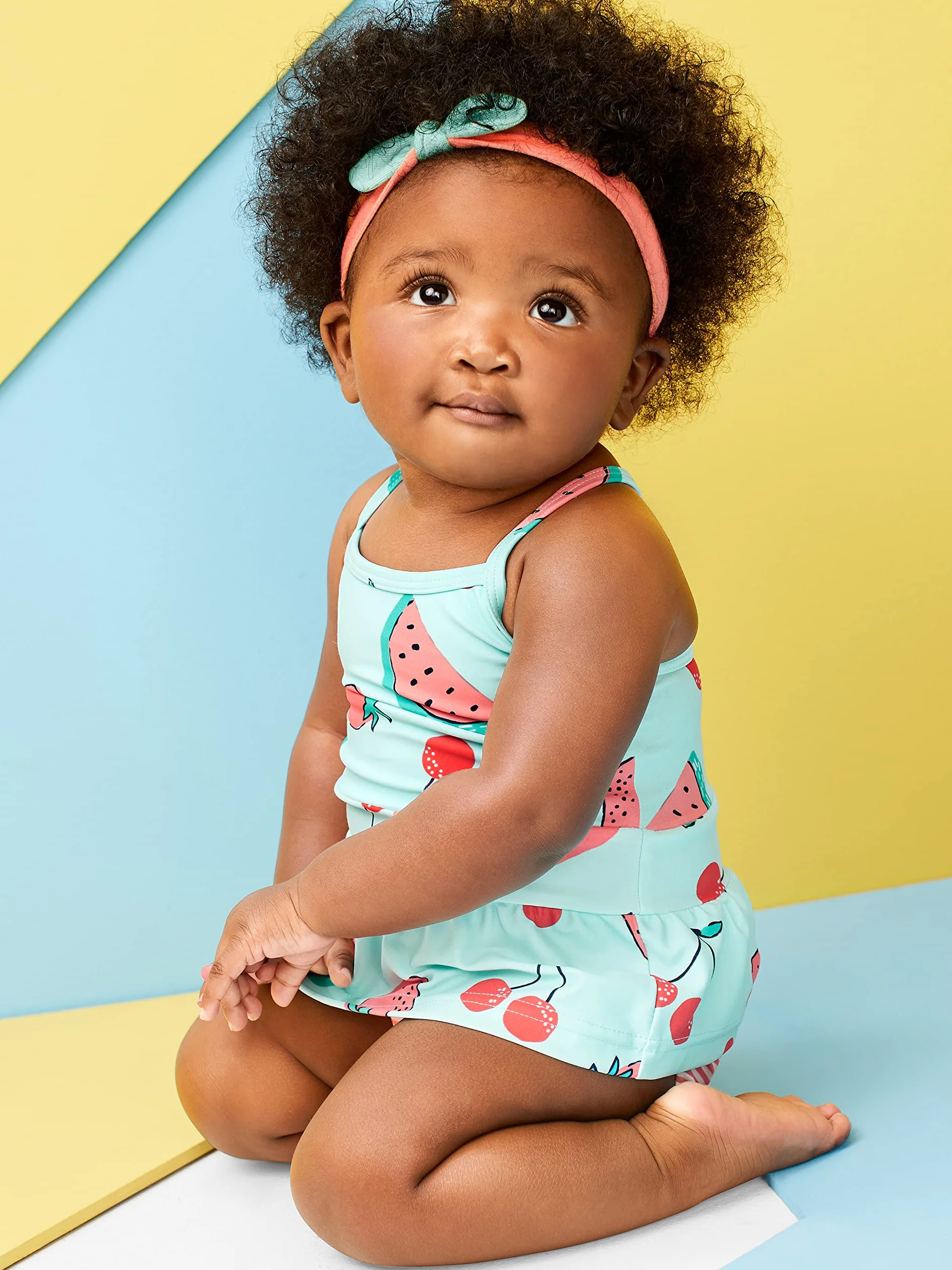 Simple Joys by Carter's Infant-And-Toddler-Sun-Protective-Swimwear Unisex-Bambini e Ragazzi