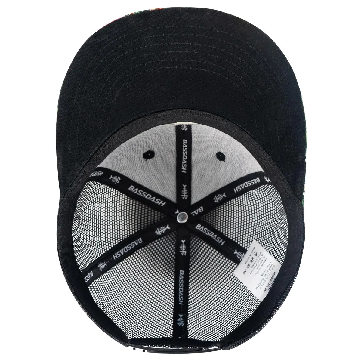 Bassdash Cappello Trucker a Tesa Piatta Regolabile Snapback Hat Mesh Back per Uomini Donne Pesca Caccia