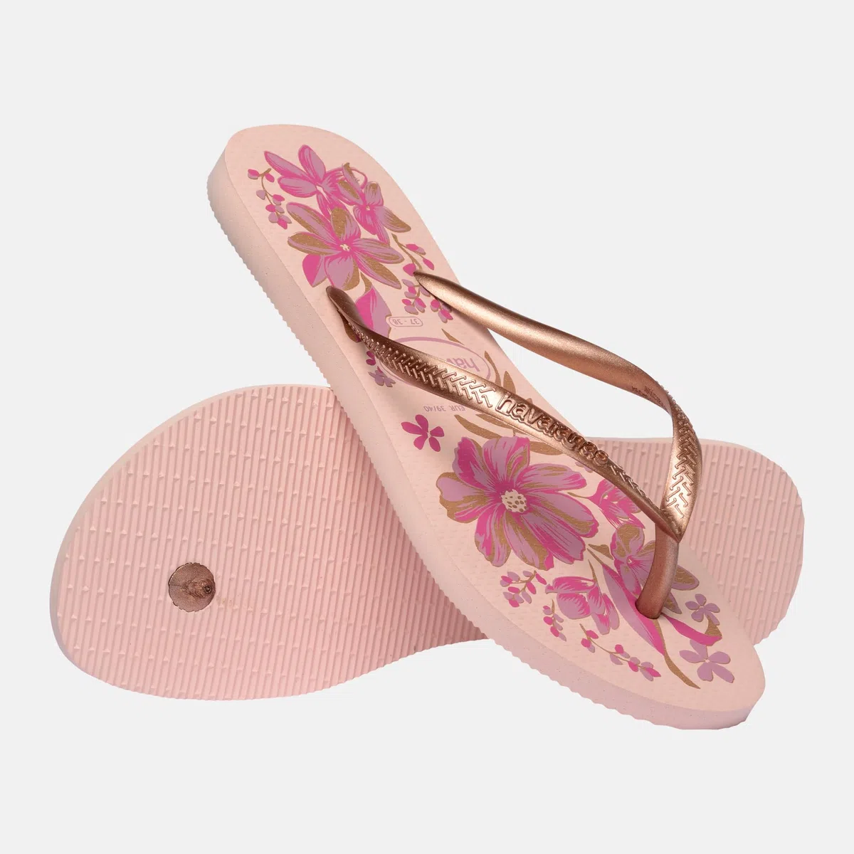 Havaianas - Slim Organic, Infradito da Donna Eleganti, Resistenti e Versatili con Suola Antiscivolo, Donna