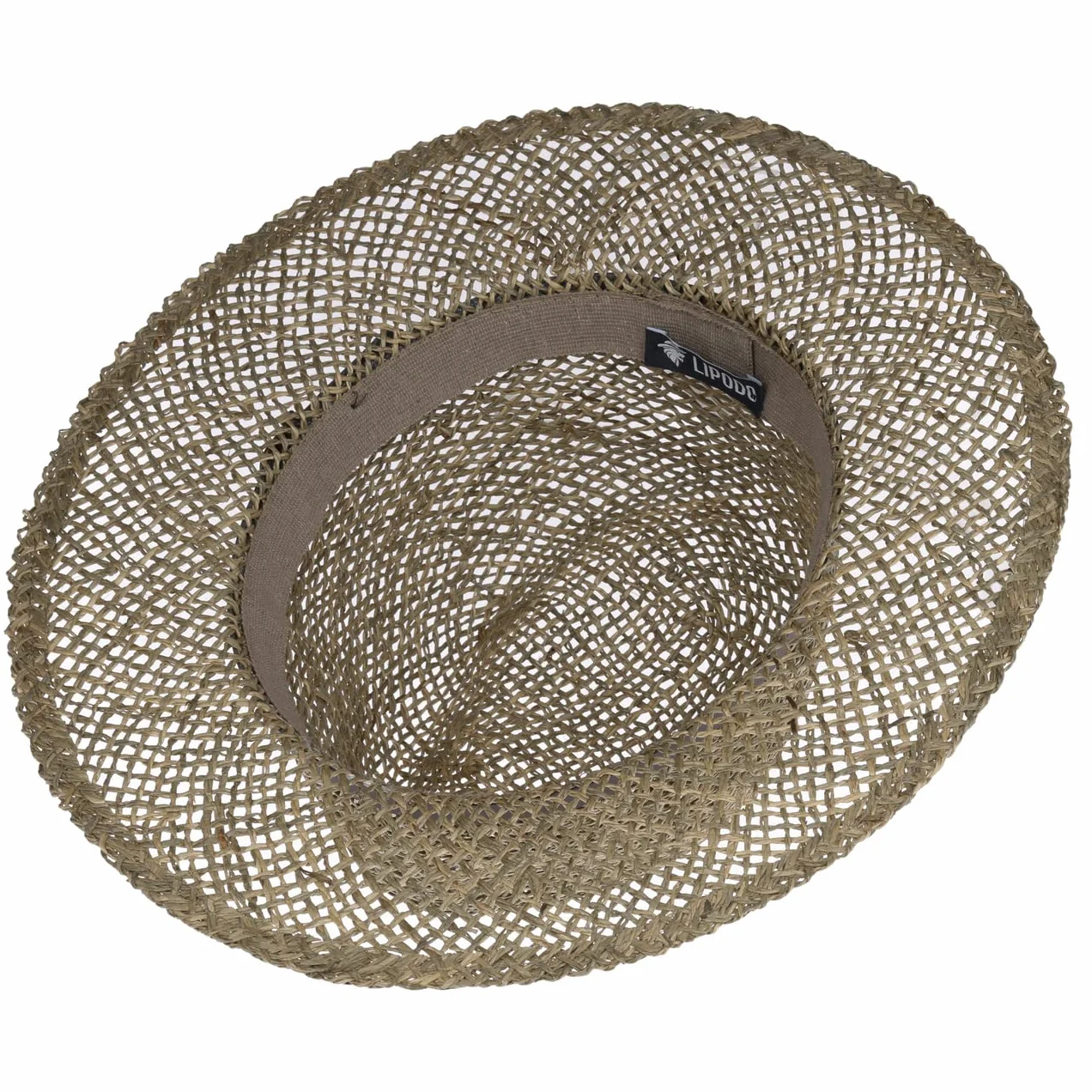 LIPODO Farmer Cappello di Paglia Prodotto in Italia Uomo Primavera Estate