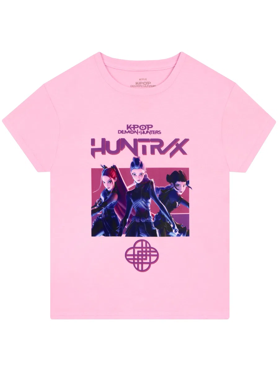 KPop Demon Hunters Maglietta Bambina, Maglietta Ragazza Huntrix, Vestiti Bambina K Pop, Top Ragazza Manica Corta