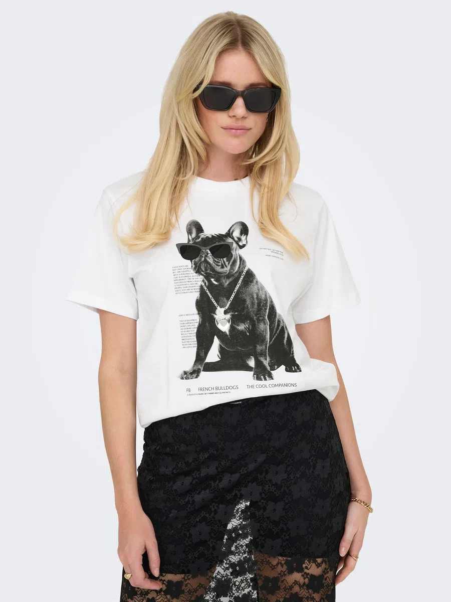 ONLY Onldonna Life S/S Cool Top Box Jrs Onldonna Life S/S Cool Top Box Jrs Donna (Pacco da 1)