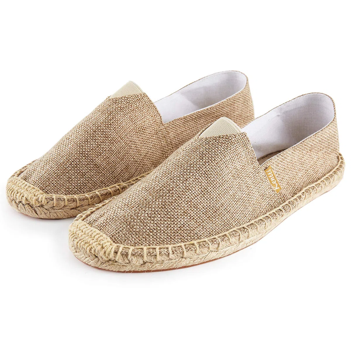 Uomo Classic Canvas Slip on Piatte Espadrillas
