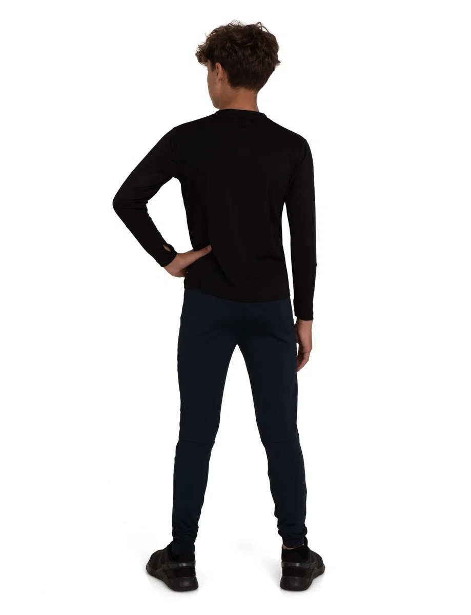 TCA Bambino Rapid Pantaloni Tuta da Corsa con Tasche a Zip - Pantalone Sportivo Leggero
