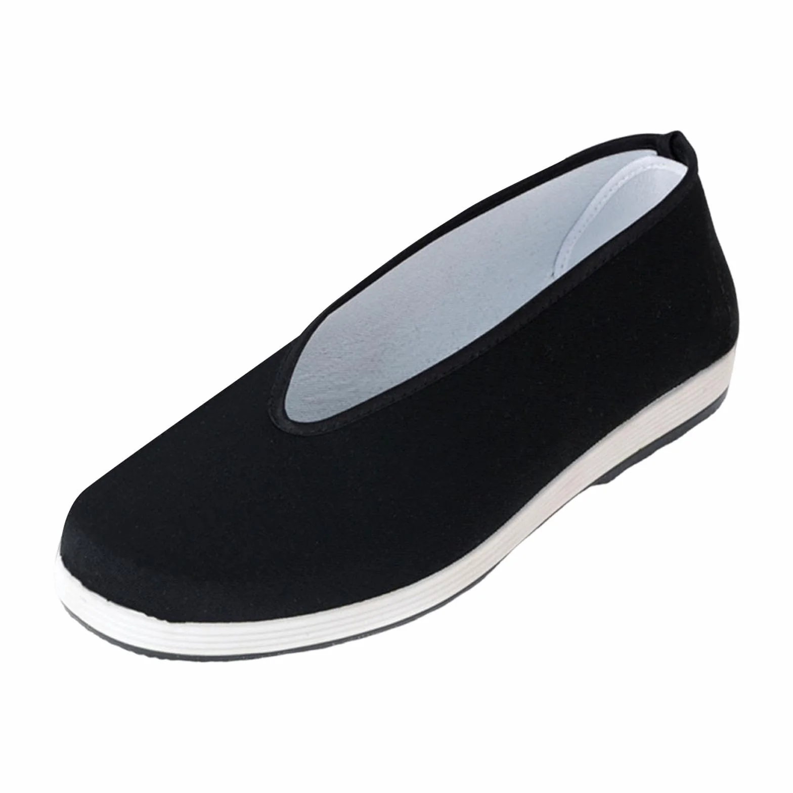 Amagogo Scarpe Kung Fu Scarpe di tela Suola in gomma antiscivolo per uomo e donna, Scarpe tradizionali cinesi traspiranti Scarpe per arti marziali