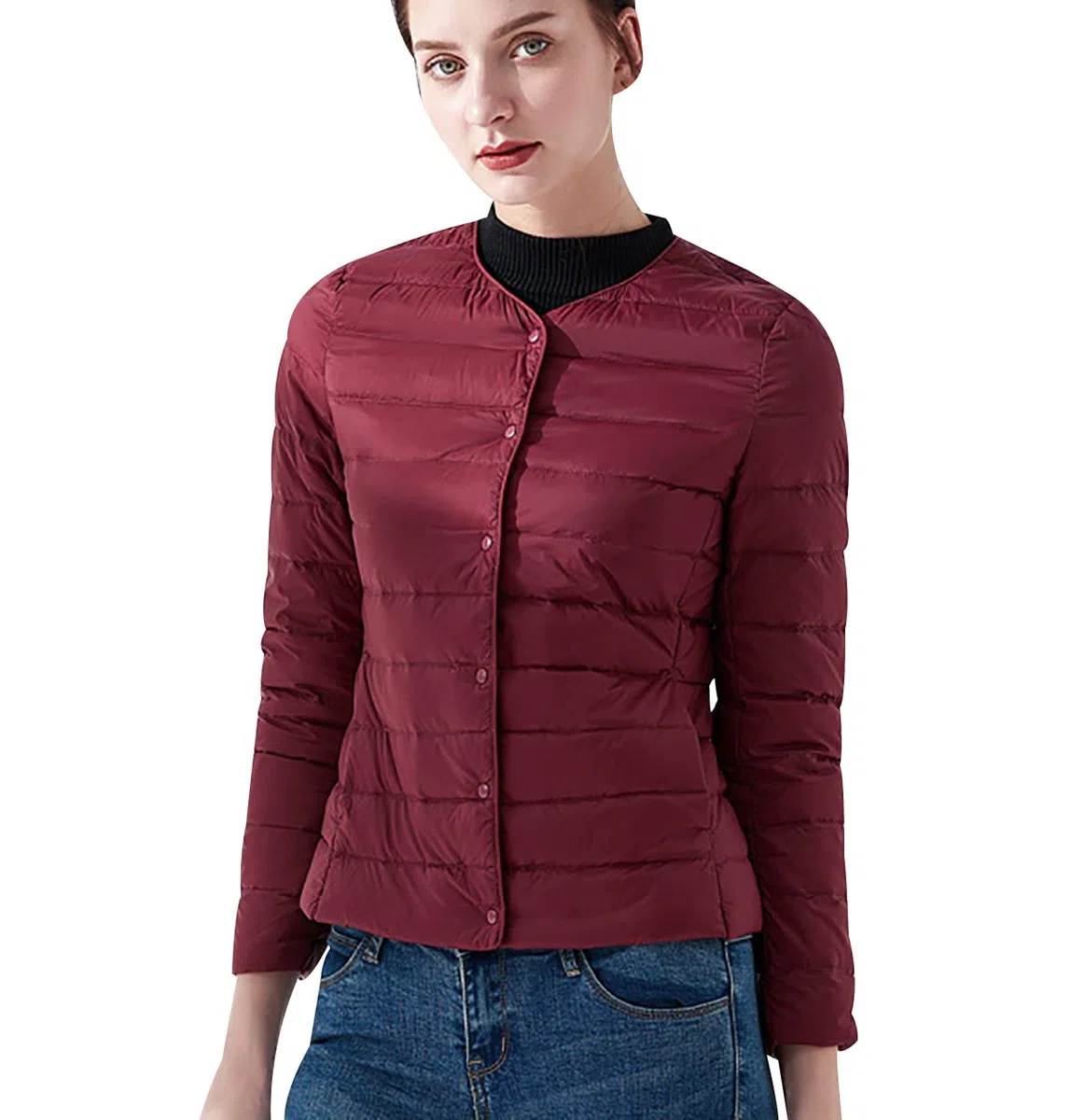 Giacca Piumino Donna Leggero Invernale Puffer Jacket Giacca Trapuntata Leggera Piumini Leggeri Donna Cappotto Giubbotto Trapuntato Giubbino Giacche Piumino Oversize Donna Down Jacket Donna