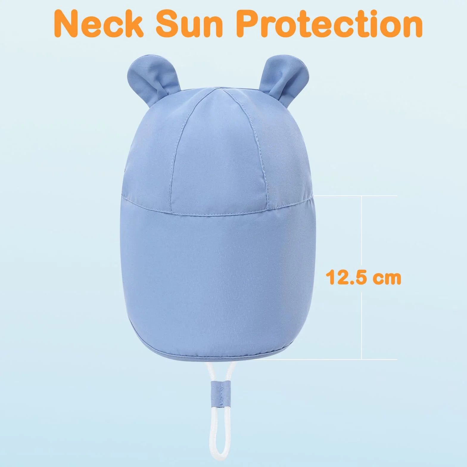 MK MATT KEELY 2 Pezzi Cappello Estivo Bambino Cappellino da Sole Neonato Bambini Cappello da Legionario Protezione Solare 1-4 Anni