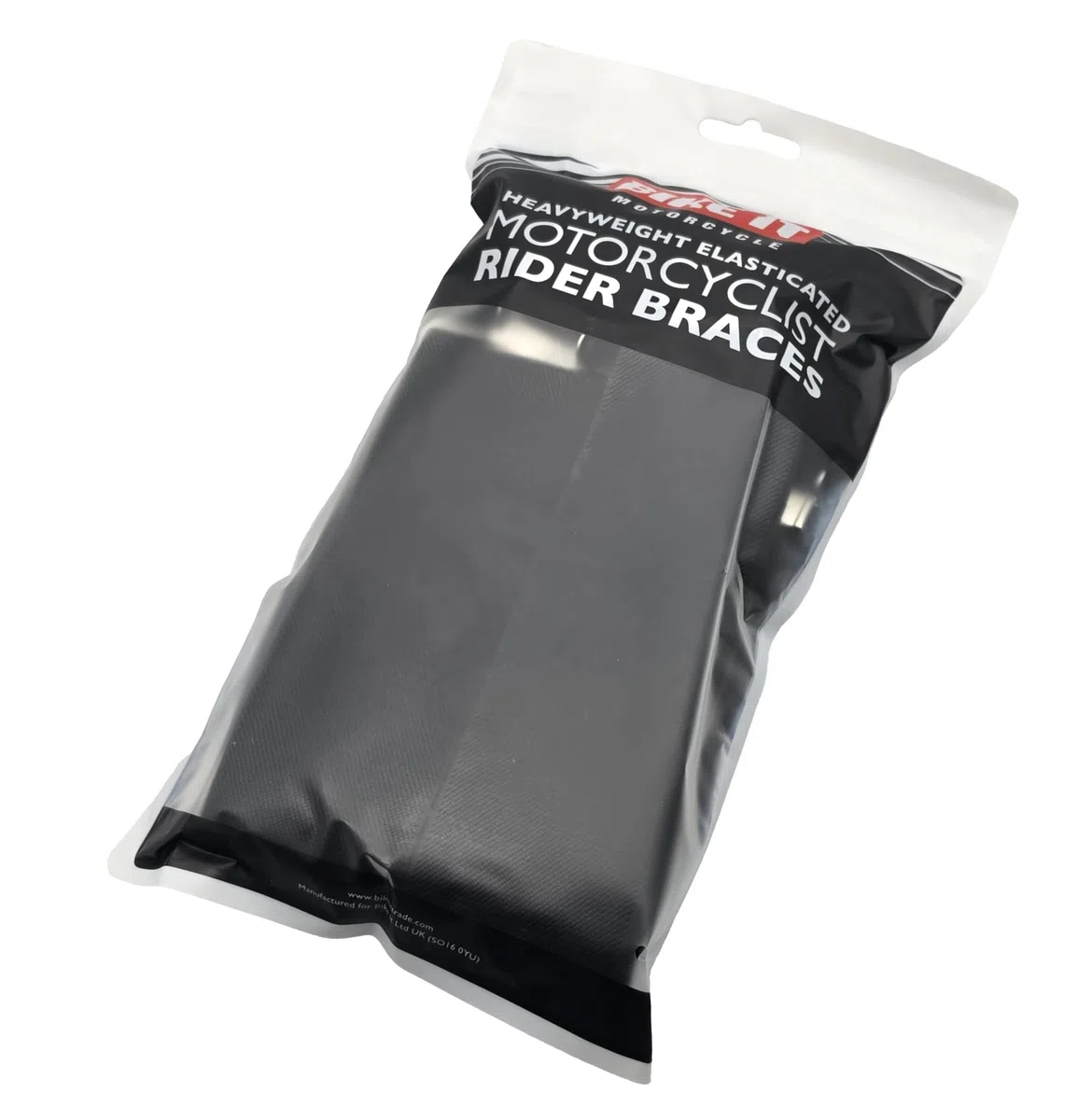 BIKE IT Bretelle elastiche resistenti per motociclisti, pantaloni da moto
