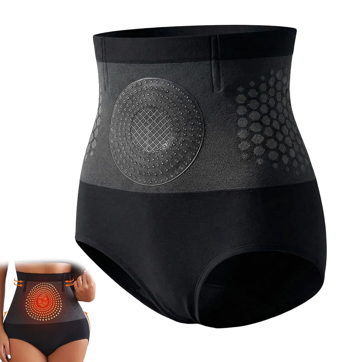 Generico 4-in-1 Bruciare i Grassi Pantaloni Corti, termogenico scolpimento Pantaloni Corti, rinforzamento e modellazione Biancheria Intima per Le Donne