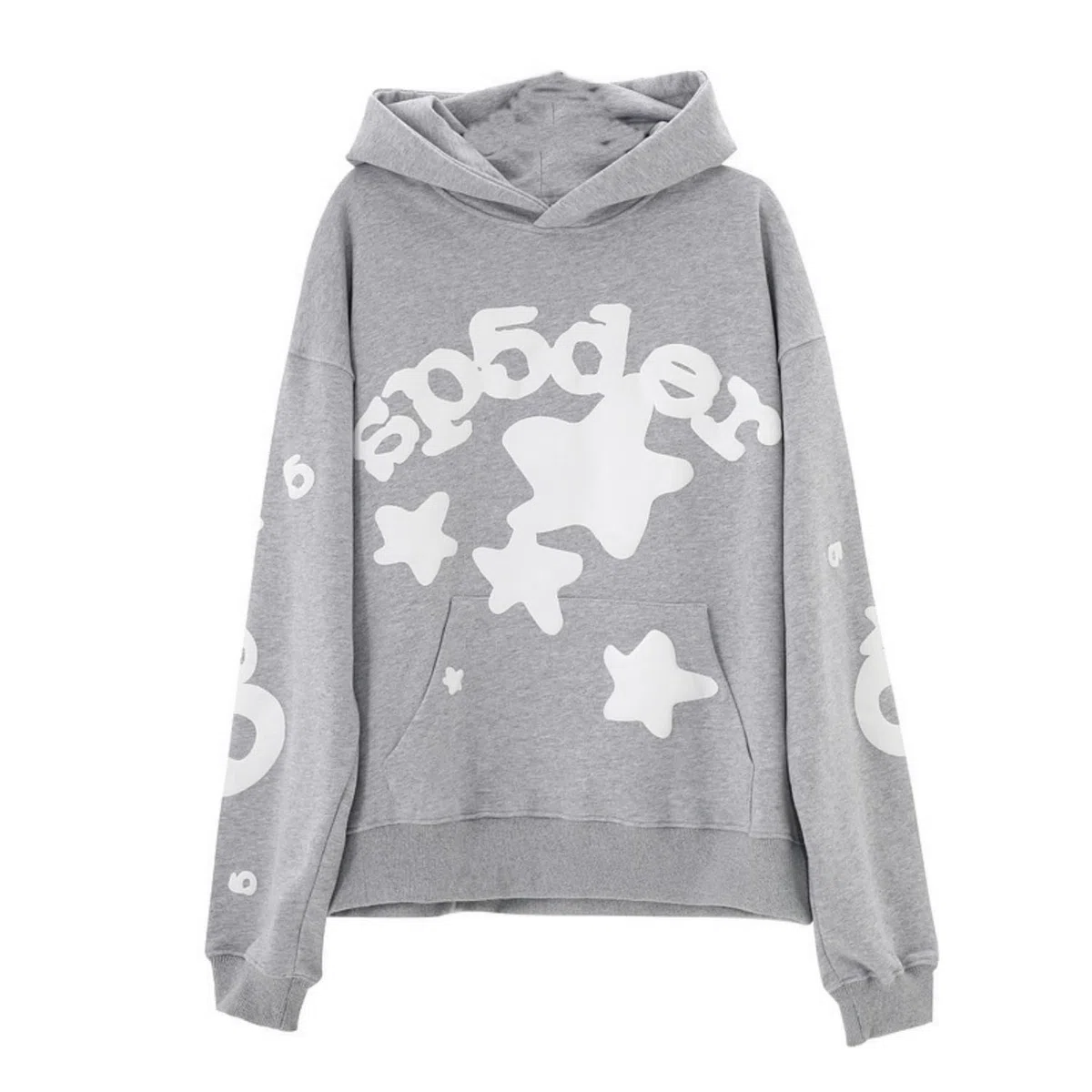 Punk Felpa con cappuccio da uomo Spider Web Blast Print Felpa retrò Y2K Grunge felpe con cappuccio gotico Streetwear Pullover