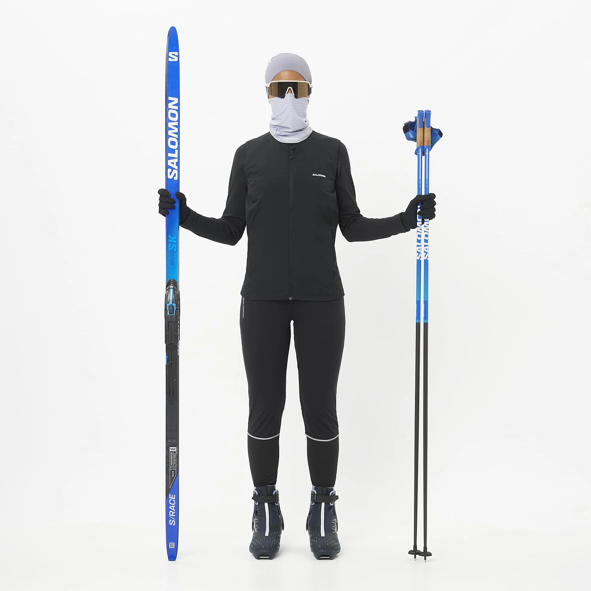 Salomon Cross Warm Guanti Unisex, Praticità, Calore traspirante, Design intelligente