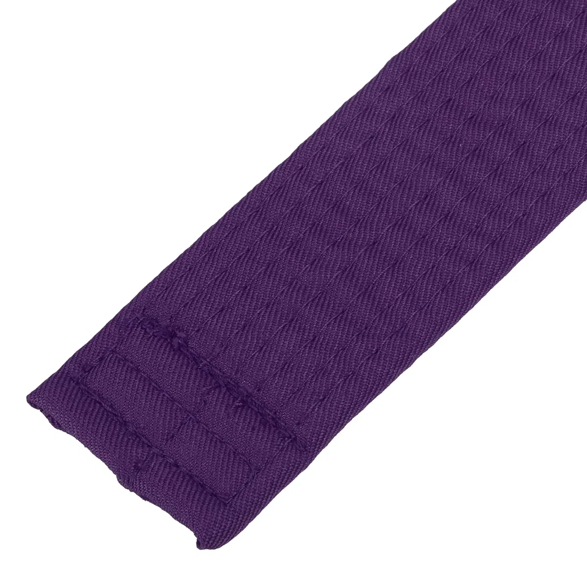 PATIKIL Cintura di Rango Colorata Taekwondo 1,6" x7,2 Piedi 2,2m, Cintura da Karate Judo Arti Marziali in Poliestere per Insegnamento Allenatore, Viola