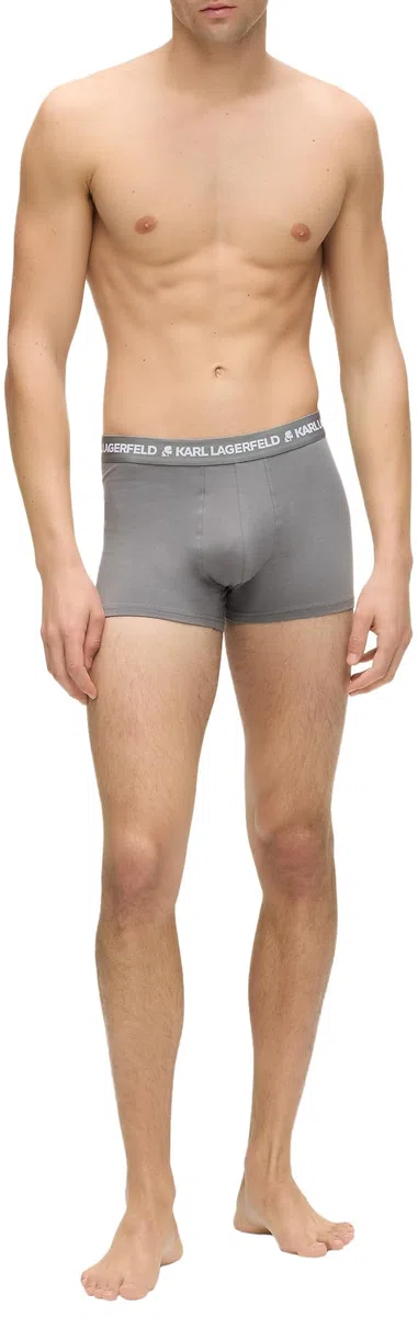 Karl Lagerfeld Karl Lagerfeld, Men's, Logo Trunk Multiband (3 Pack) Trunks Uomo