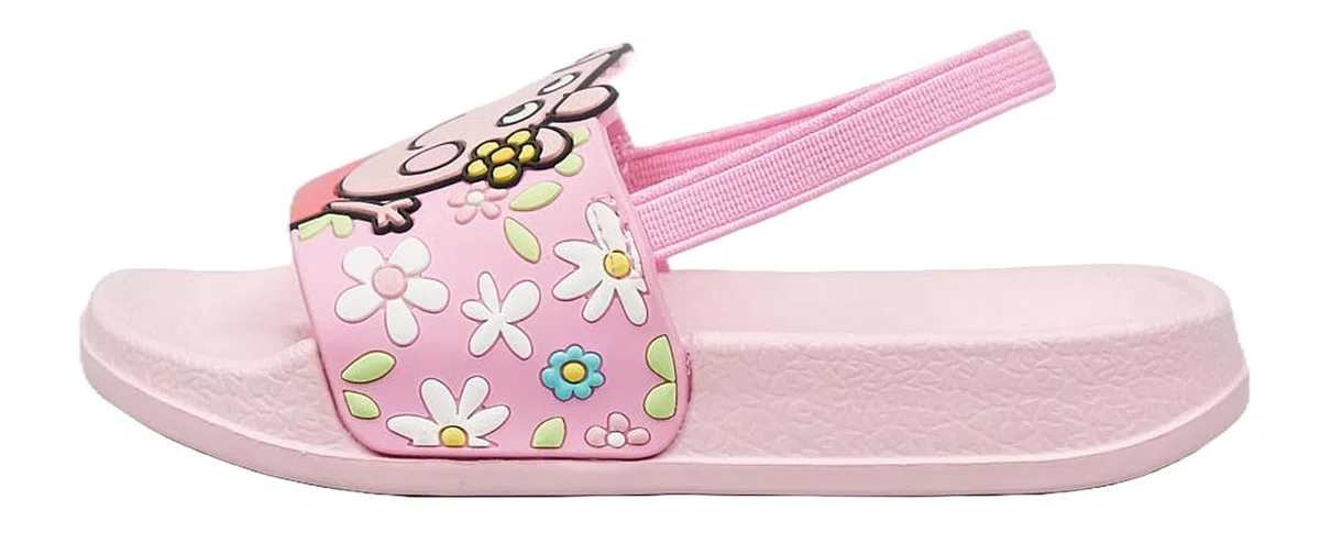Peppa Pig Scarpe da piscina da spiaggia rosa per ragazze, prodotto ufficiale Peppa