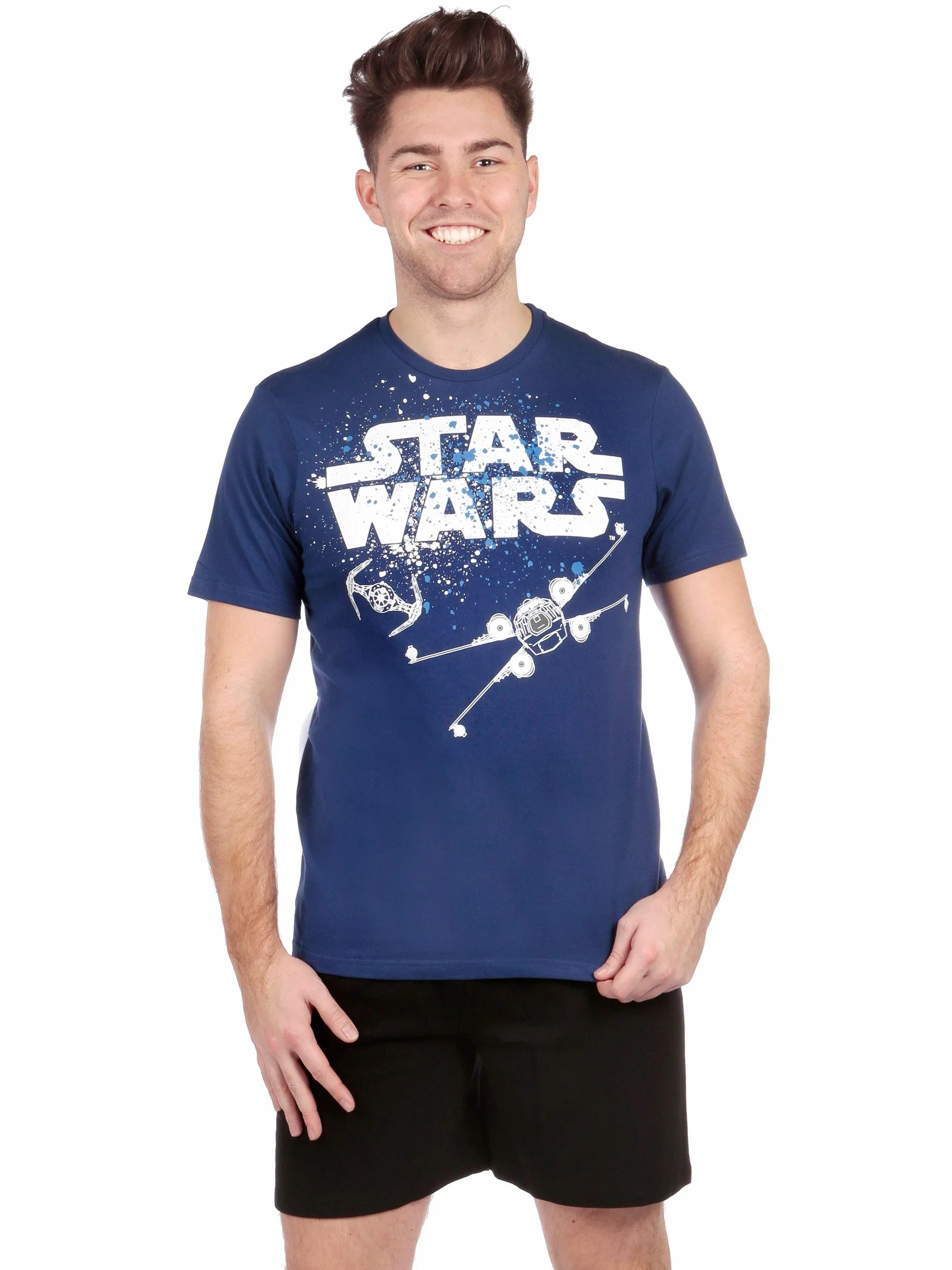 Star Wars Pigiama | Pigiami Uoma Cotone | Pigiamone Uomo Corto