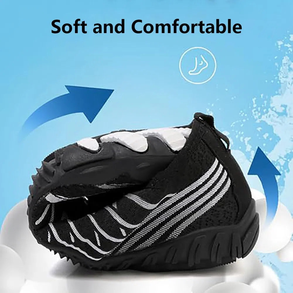 Scarpe da terra con rame a terra a piedi nudi per donne uomini neuropatia, escursionismo scarpe da acqua a piedi nudi, leggere e antiscivolo