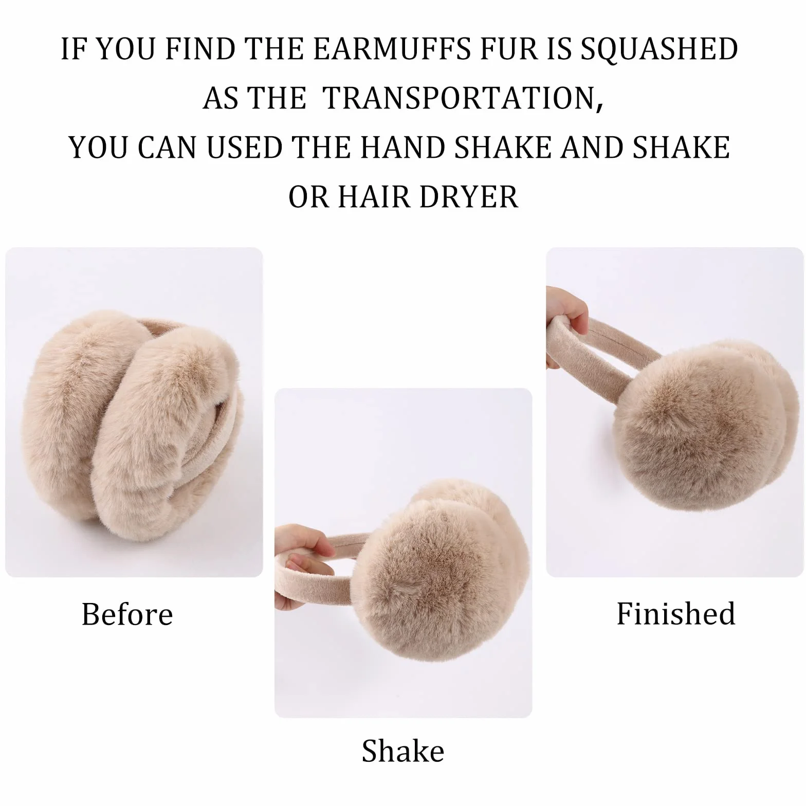 XIAOHAWANG Donne Inverno Unisex Ear Muffs Finta Pelliccia Caldo Paraorecchie Lady Ragazze Plush Ear Scaldare Orecchie All'aperto Copre