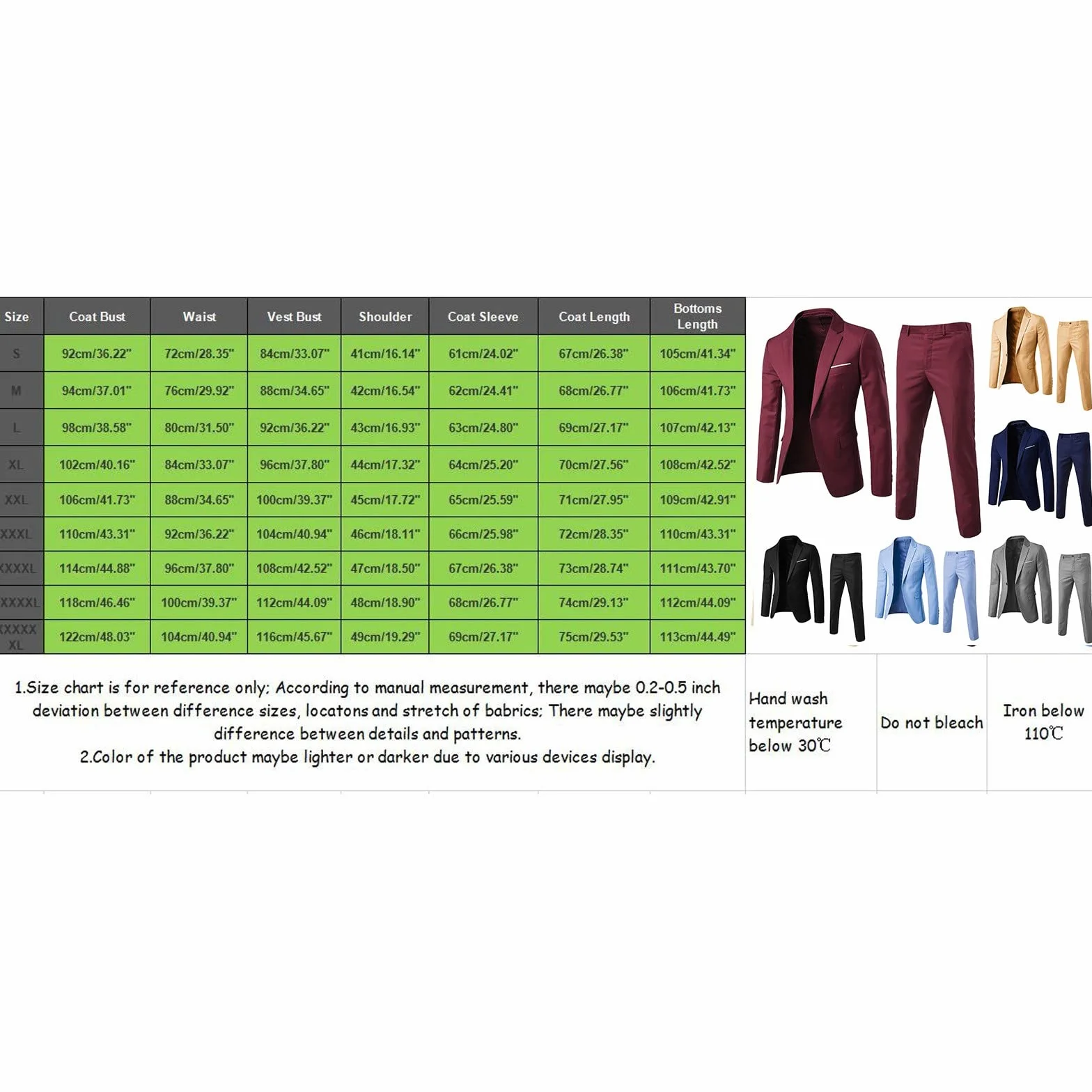 Uomo Slim Fit 3 Pezzi Abiti Uomo Abito Matrimonio Affari Elegante Matrimonio Giacca Giacca Vestito Un Bottone Solido Giacca Pantaloni Abito Formale Uniforme Abito Matrimonio Smoking