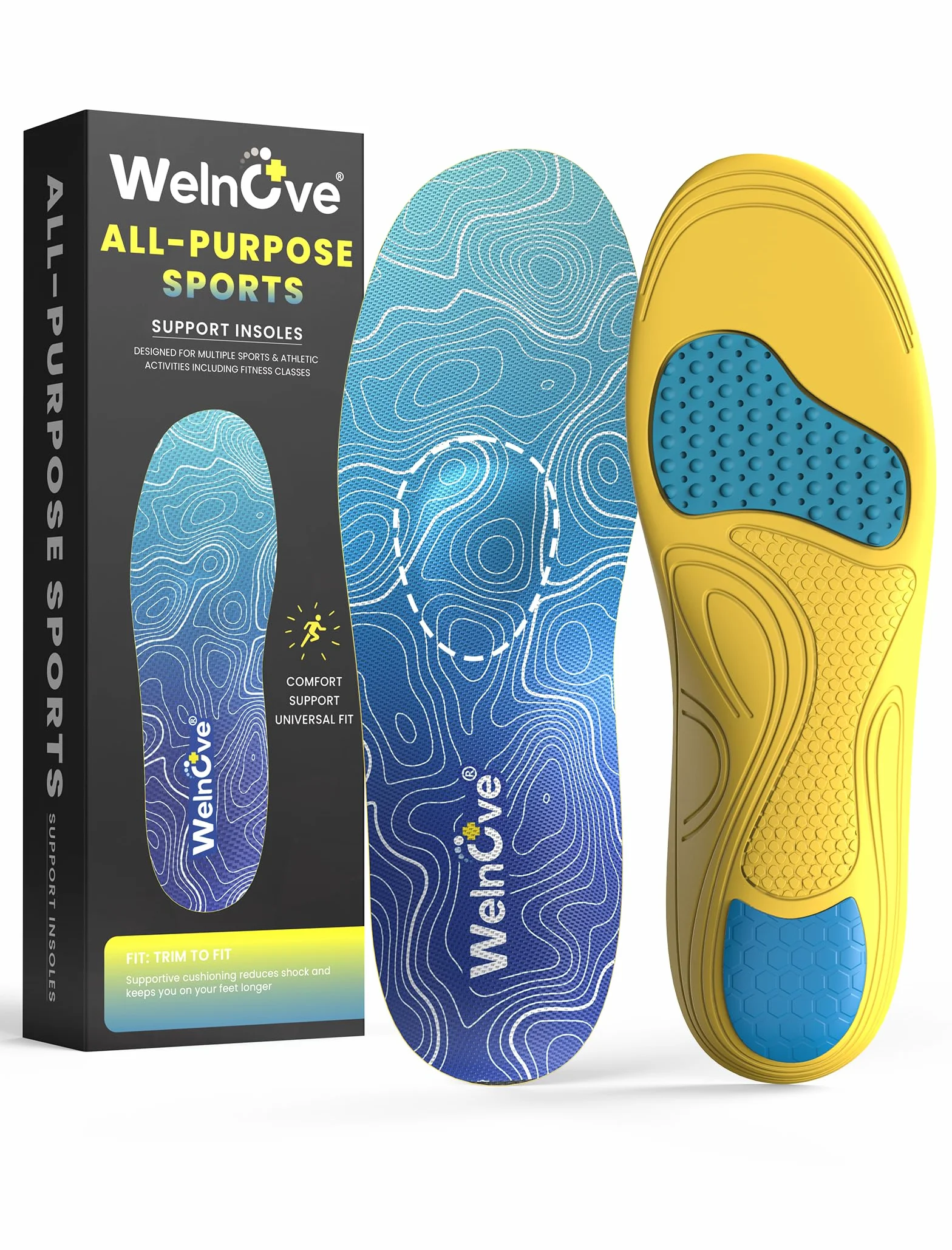 Plantari metatarsali per il sollievo dal neuroma di Morton – Sollievo dalla metatarsalgia per sport e corsa, supporto dell'avampiede per la fascite plantare, XL: 46-47