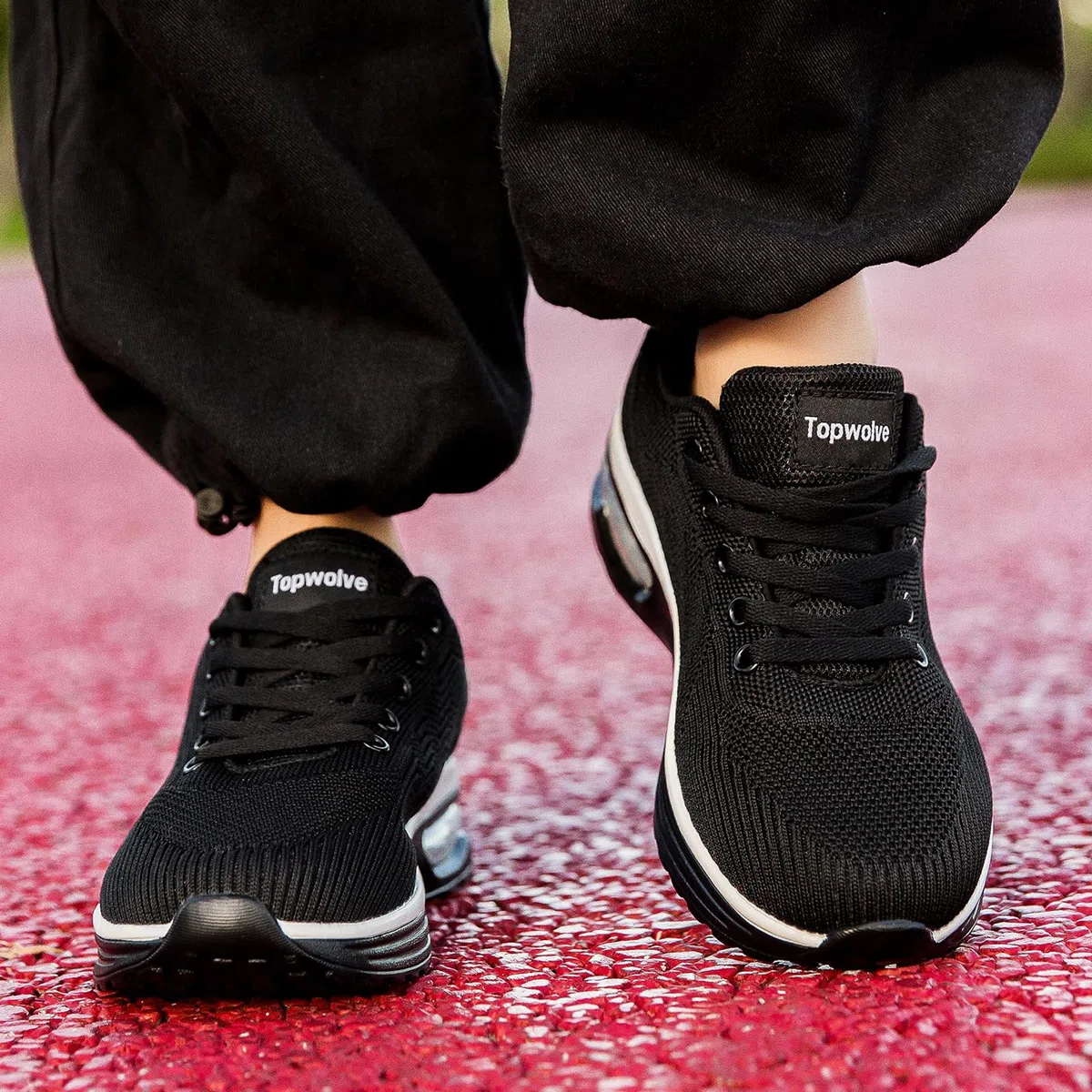 Scarpe da Corsa su Strada Donna Scarpe da Ginnastica Traspirabile Leggero Scarpe Sportive all'Aperto Antiscivolo Scarpe da Camminata