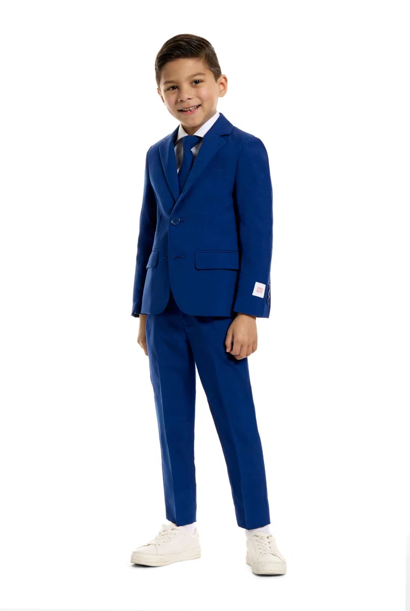 OppoSuits Men Suit Set di Pantaloni Eleganti da Lavoro Bambini e Ragazzi