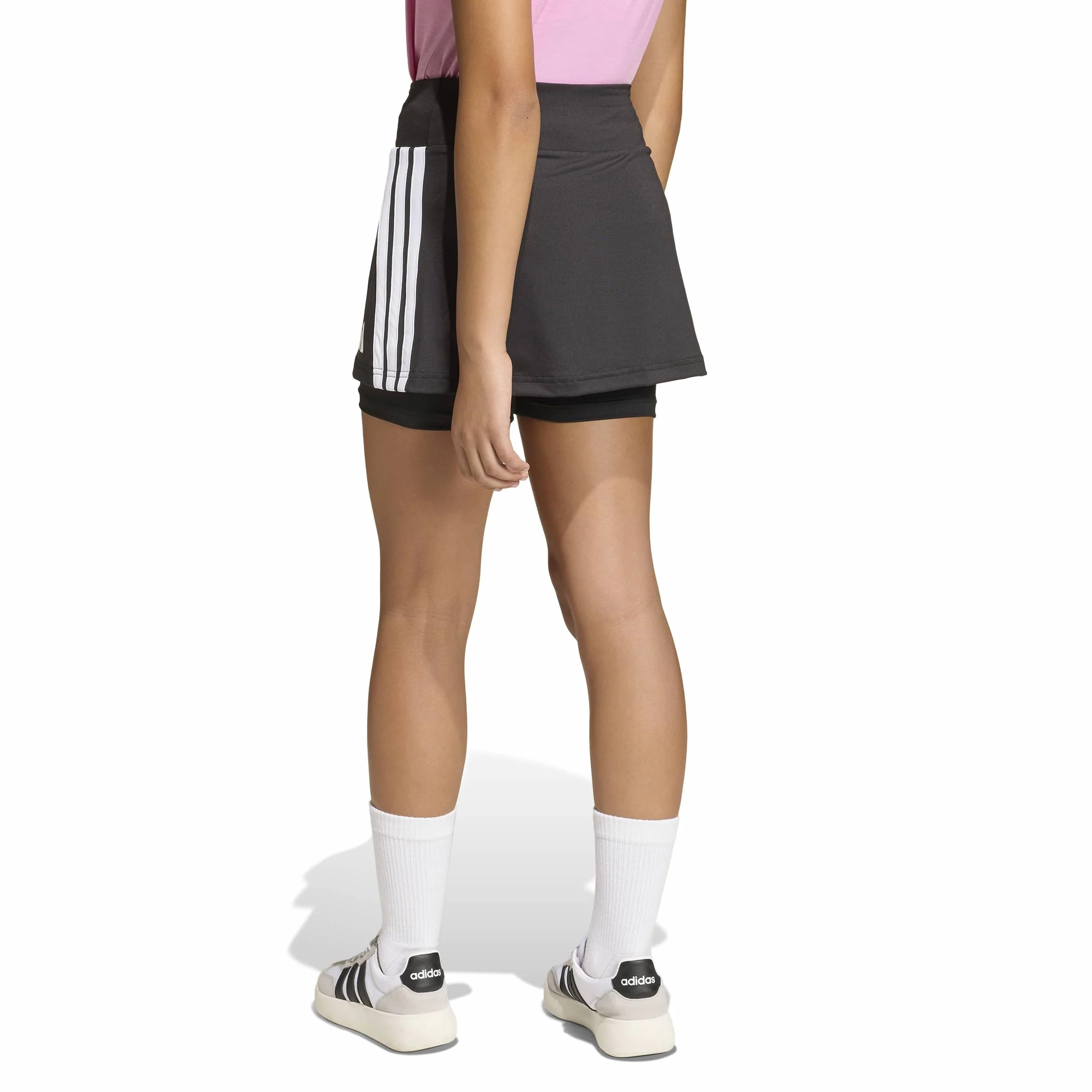 Adidas Train Essentials 3-Stripes Skorts Gonna Bambine e Ragazze (Pacco da 1)