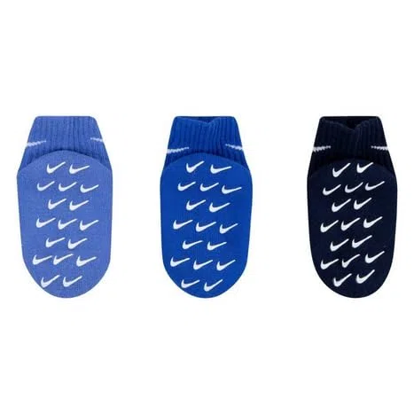NIKE 3pk Gripper Qtr S Calzini Unisex - Bimbi 0-24 (Pacco da 1)
