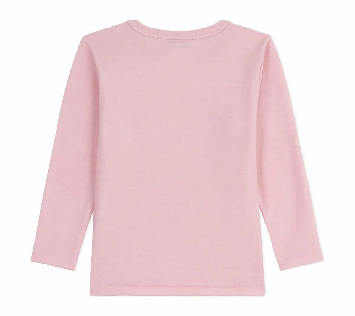 Petit Bateau TS Ml Uni Biancheria Intima Giorno Bambine e Ragazze