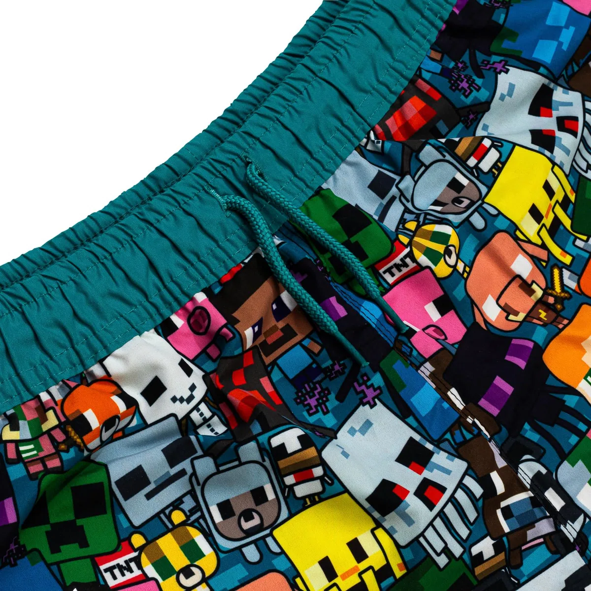 Minecraft Costume da bagno per ragazzi da 5 a 12 anni