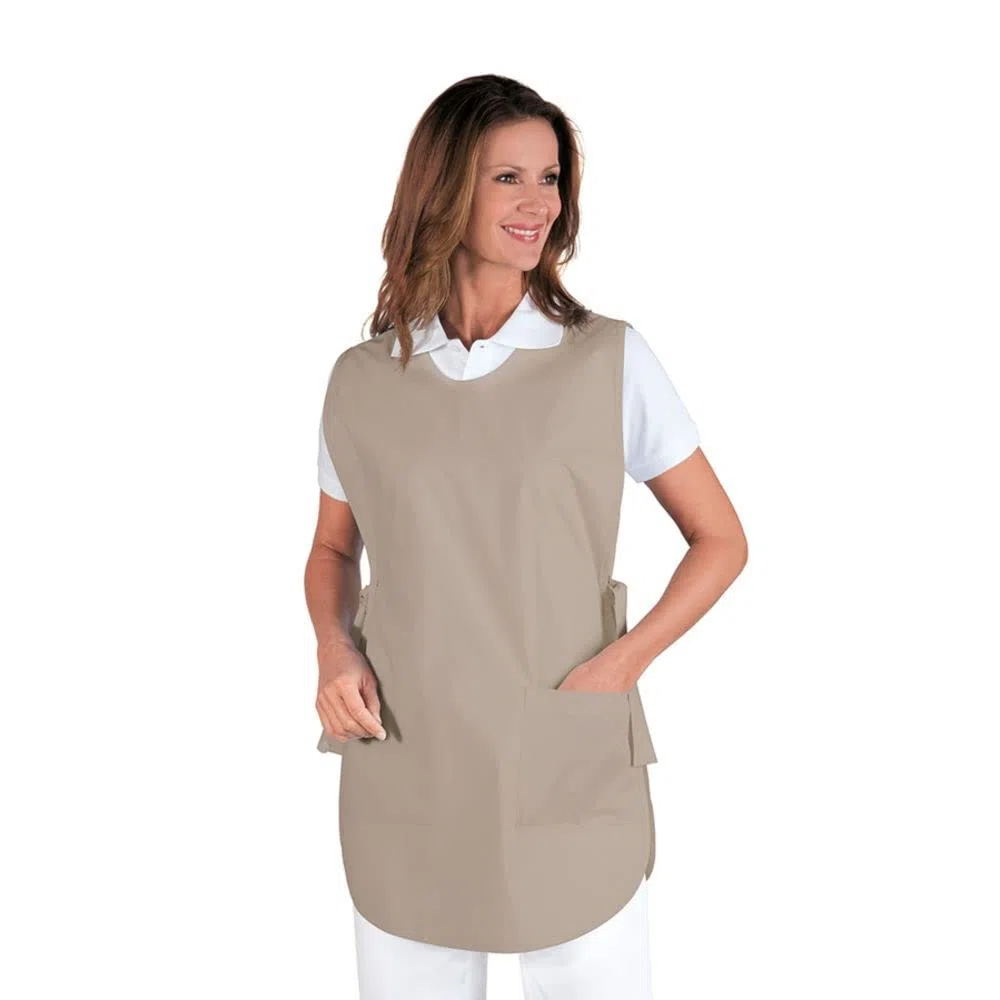 Grembiule Tortora Donna Scamiciato Poncho Taglia Unica Per Lavoro 010235