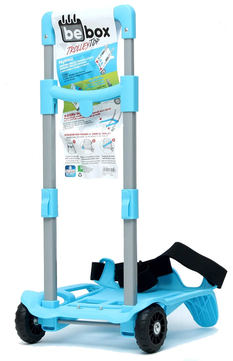 Trolley Pieghevole Top Be Box Celeste Seven