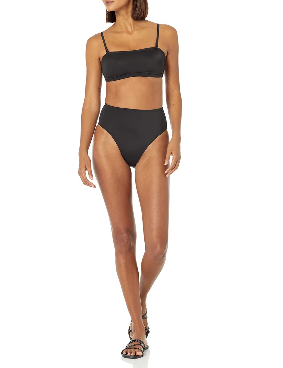 Amazon Essentials Donna Top da Bagno a Fascia