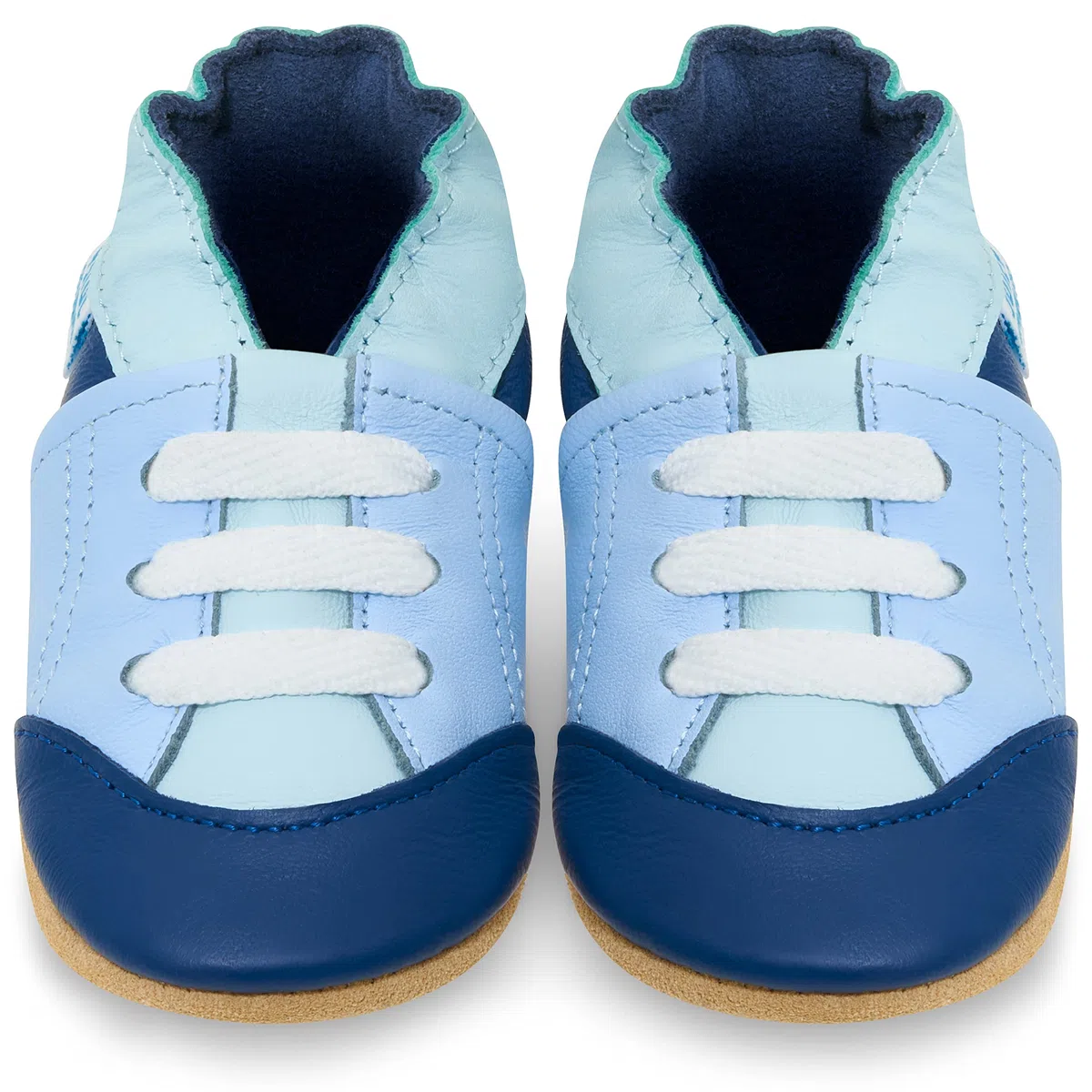 Scarpe Bambino in Morbida Pelle - Scarpine Neonato in Pelle con Suolla Scamosciata - Scarpe Primi Passi - Scarpette Neonato - Scarpe Bambina Ragazza Ragazzo …