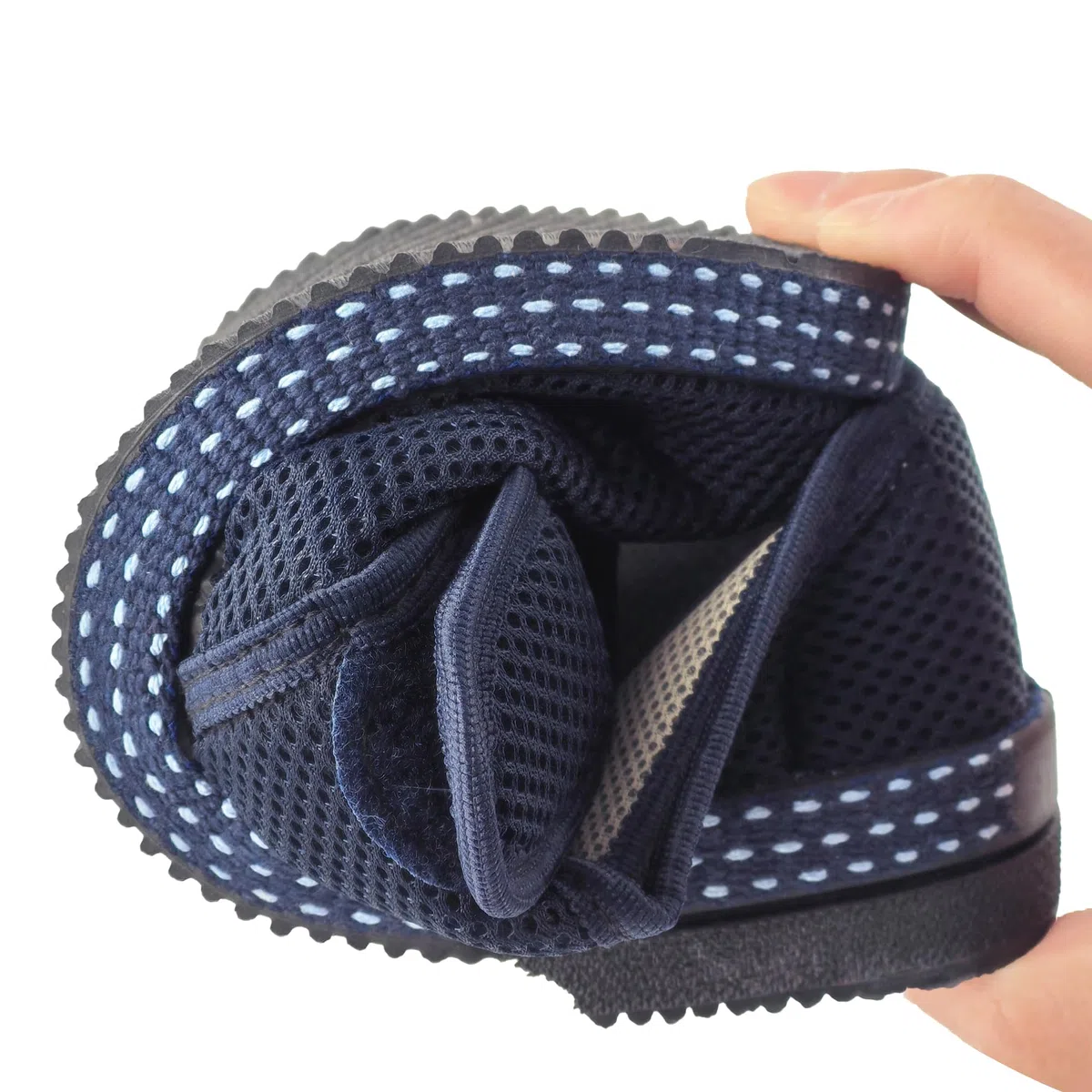 JOMIX Pantofole Uomo Estive Ciabatte da Anziani con Strappo Scarpe Lavabile in Lavatrice da Casa ITU1897