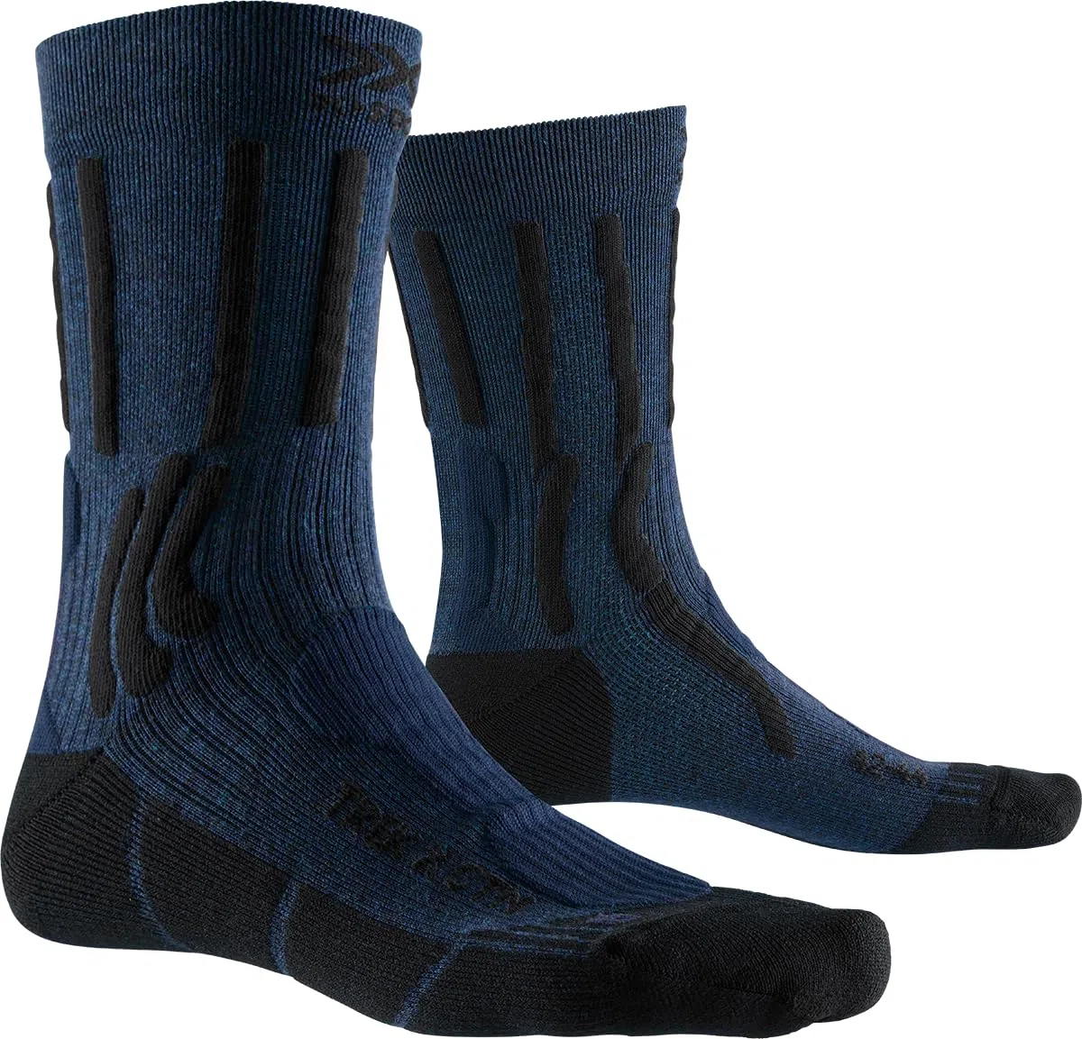 X-Socks X-Bionic 4.0 TREK X CTN Calze da trekking da Uomo - Comfort e durata migliorati con tecnologie brevettate per le avventure di trekking ed escursionismo - Verde/Blu, 39-41