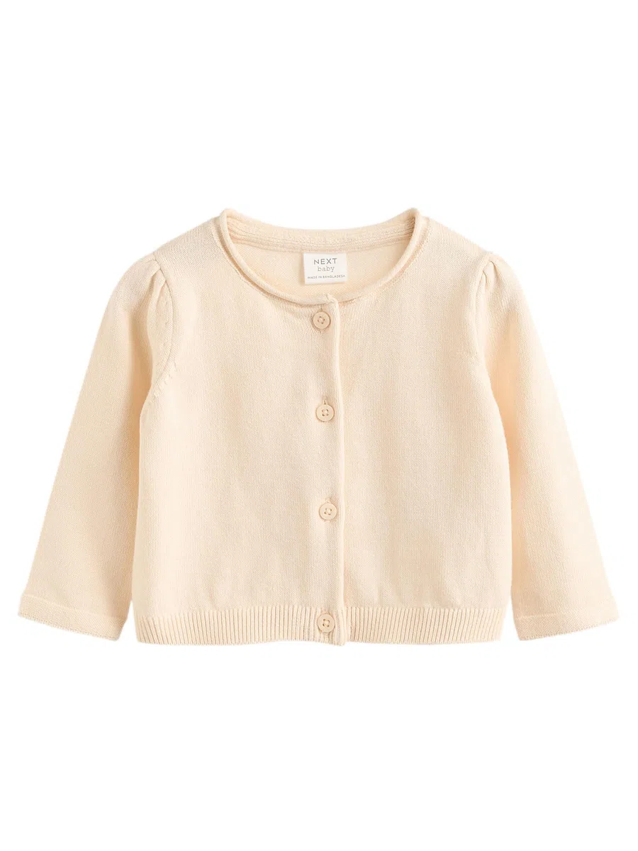 NEXT Bambina Confezione da 2 Cardigan in 100% Cotone