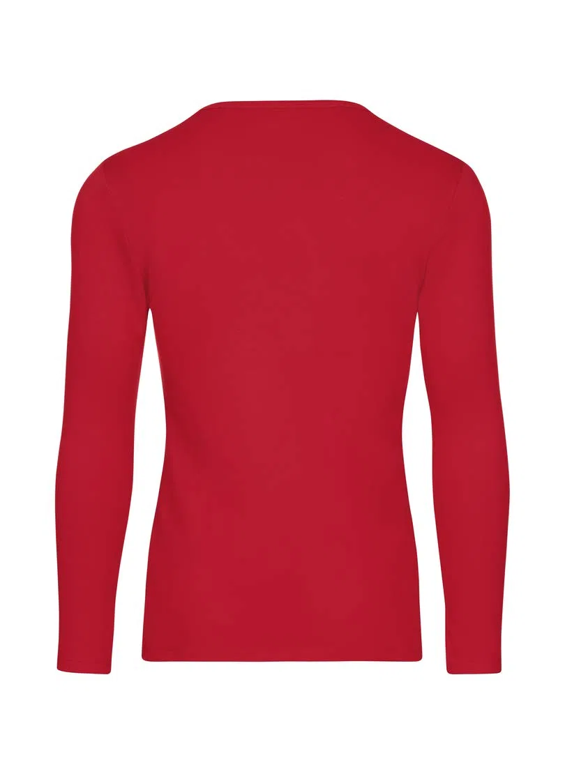 Trigema Jungen Langarm-Shirt Maglia a Maniche Lunghe Bambino