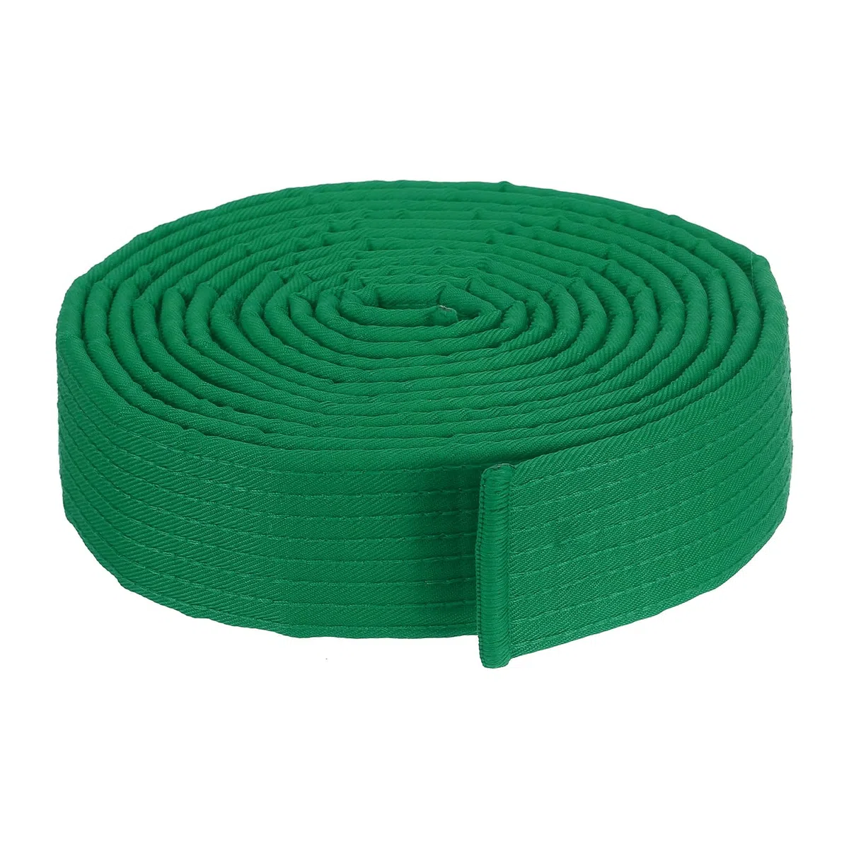 PATIKIL Cintura di Rango Colorata Taekwondo 1.6" x11.2Ft 3.4m, Cintura di Cotone per Arti Marziali Judo Karate per l'Insegnamento dell'Allenatore, Verde