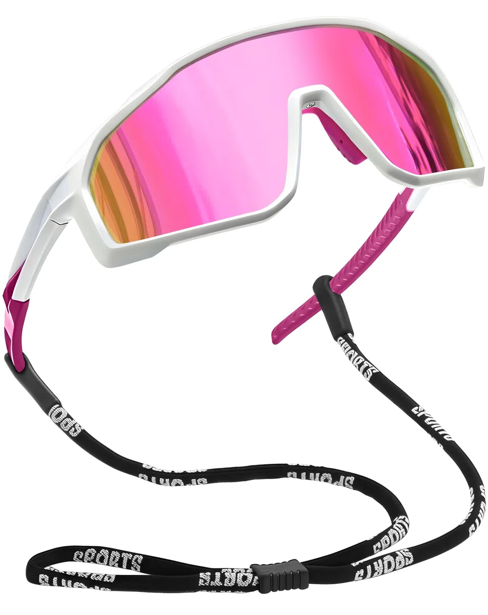 Joopin Occhiali da Sole Sportivi Uomo Donna Polarizzati UV400 Protezione Occhiali da Ciclismo Guida Montagna Pesca Running Trekking