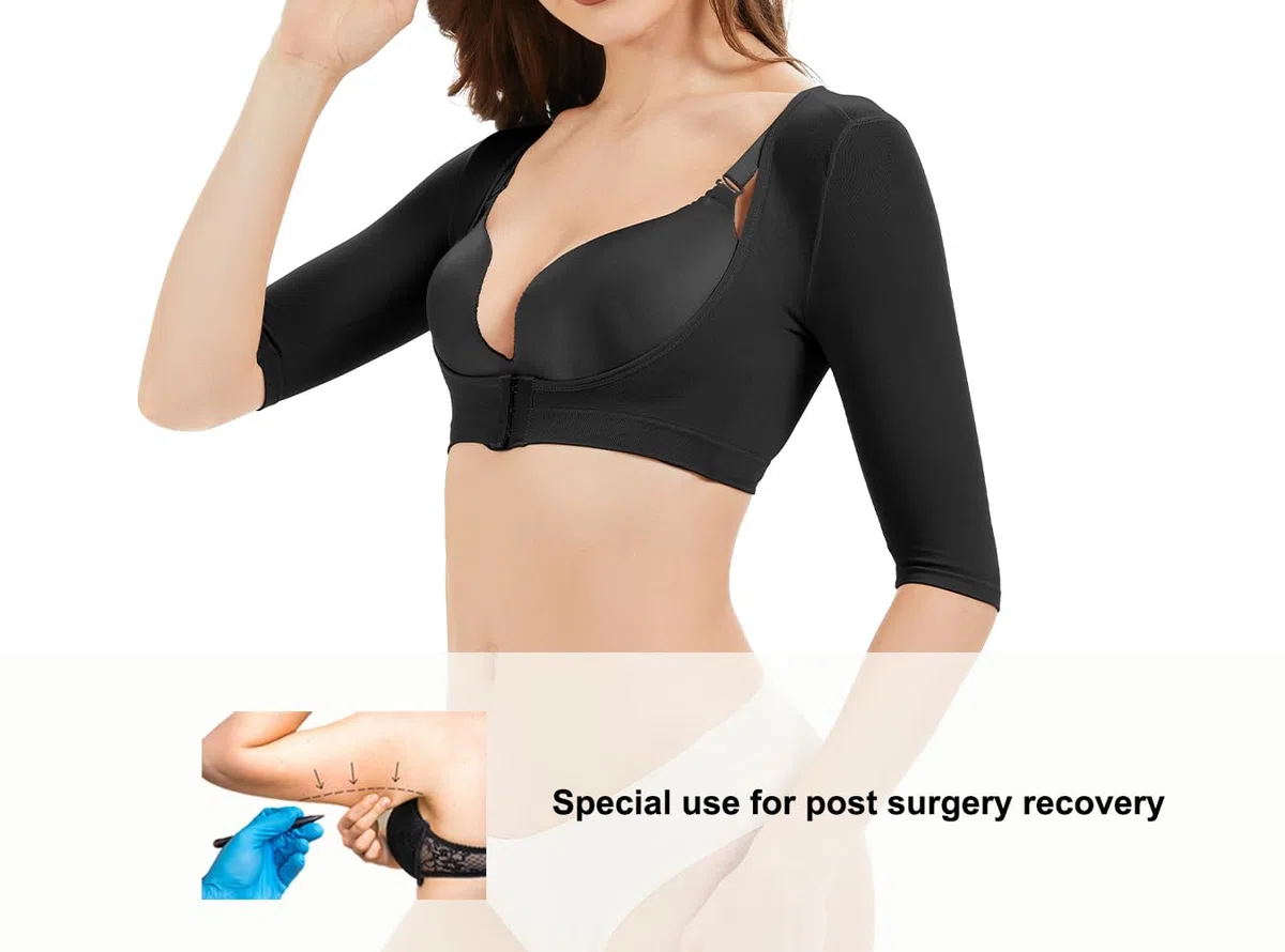 KSKshape Braccio Shaper per Donne Maniche a Compressione Post Chirurgico Dimagrante Maniche Postura Correttore Top Shapewear