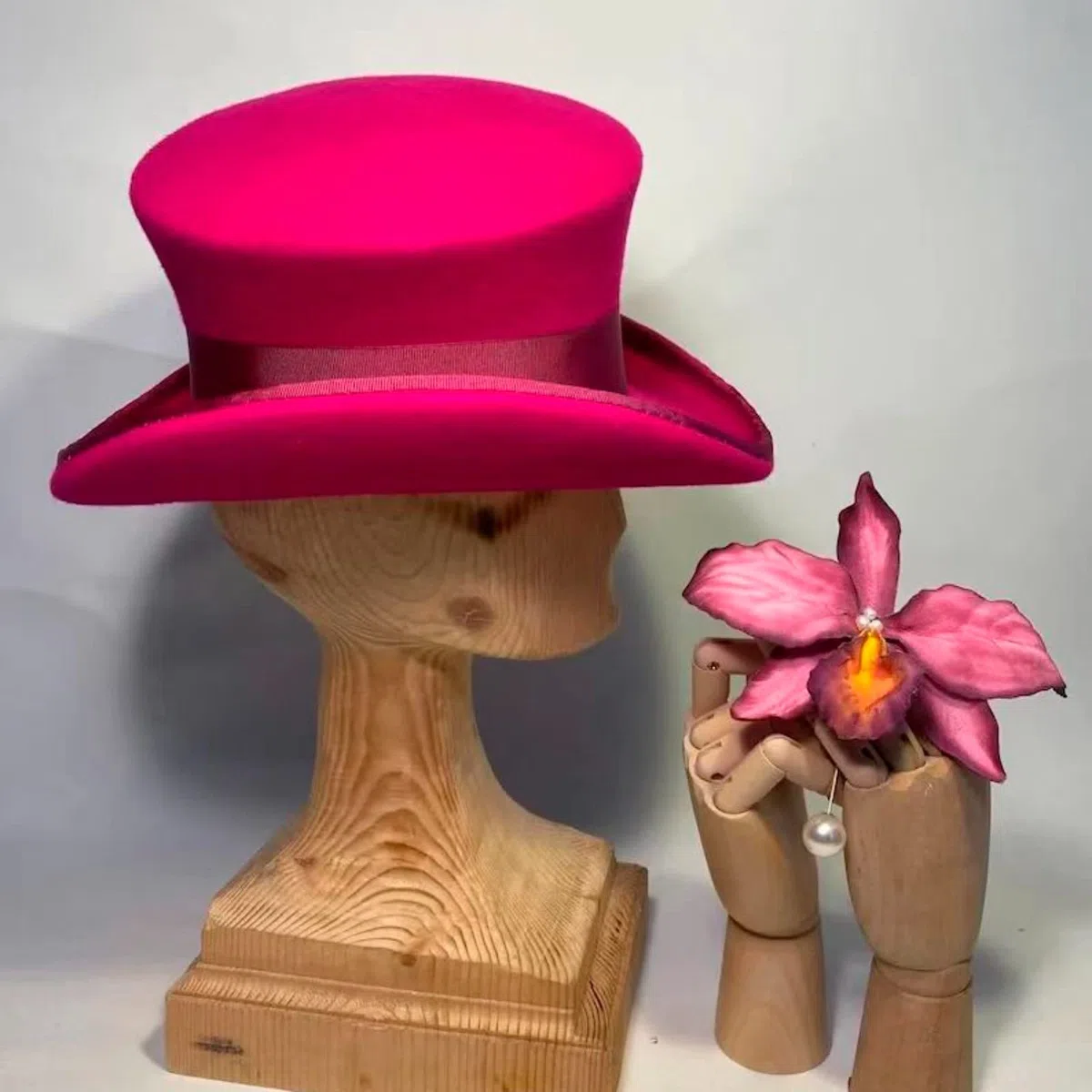 Cappelli per grandi teste uomo cilindro asimmetrico cappello di lana donna uomo cappello unisex cappello steam punk cappello cilindro moda cappello decorativo cappello caldo paraorecchie