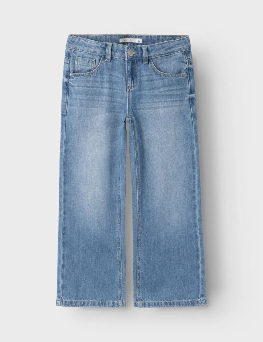 NAME IT - Nkfrose Wide Jeans 5529-be Noos, Nkfrose Wide Jeans 5529-Be Noos Bambine e Ragazze