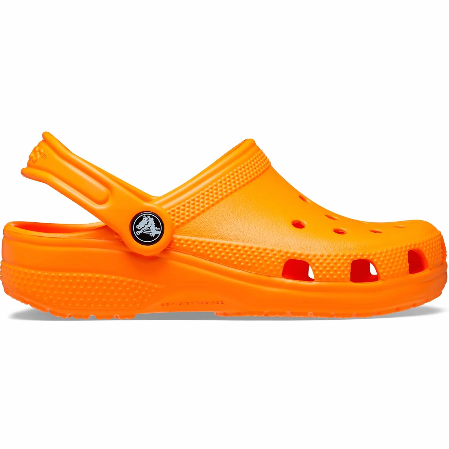 Crocs Classic Clog T, Zoccoli Unisex - Bambini e ragazzi, Orange Zing, 23/24 EU