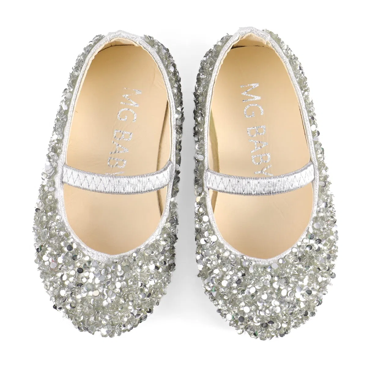 MK MATT KEELY Scarpe Principessa Bambina Ballerine Bambina Scarpe Brillantini Bimba Partito per Ragazze
