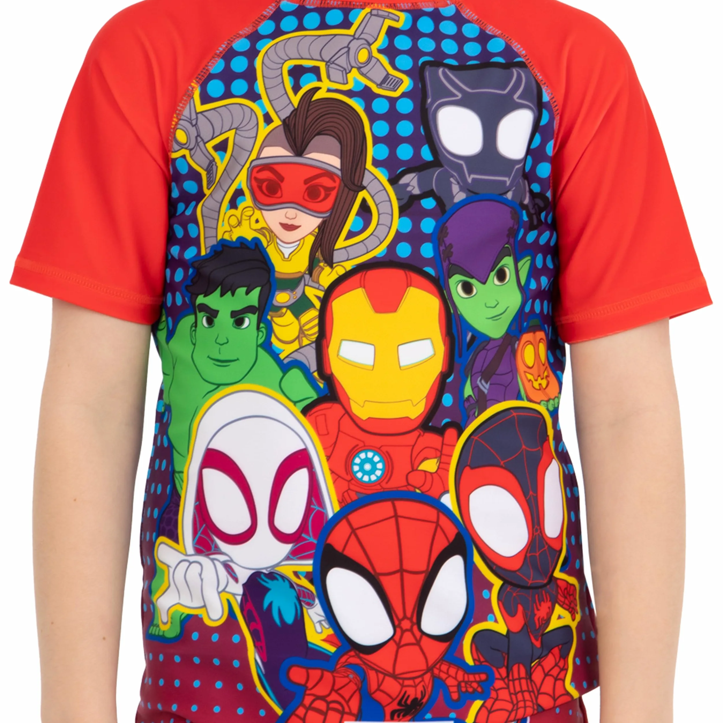 Marvel Costume Piscina Bambino, Piscina Spiderman Bambino, Costumi Interi Spidey E I Suoi Fantastici Amici, Costume Bagno