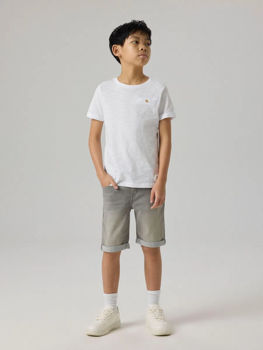 Name IT - Nkmsilas Slim DNM L Shorts 2272-tx Noos, Pantaloncini Bambini e Ragazzi